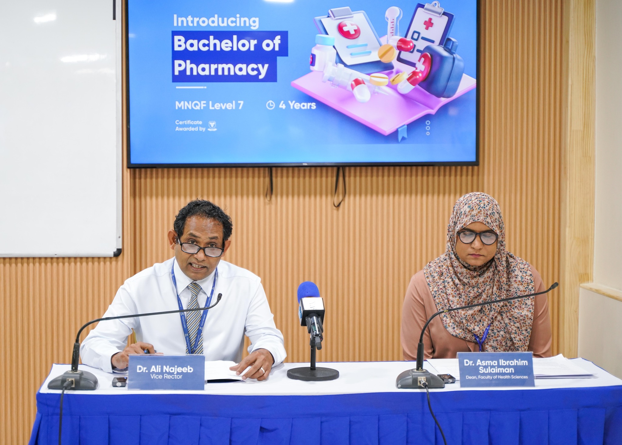 VILLA COLLEGE OPENS APPLICATIONS FOR BACHELOR OF PHARMACY PROGRAMME